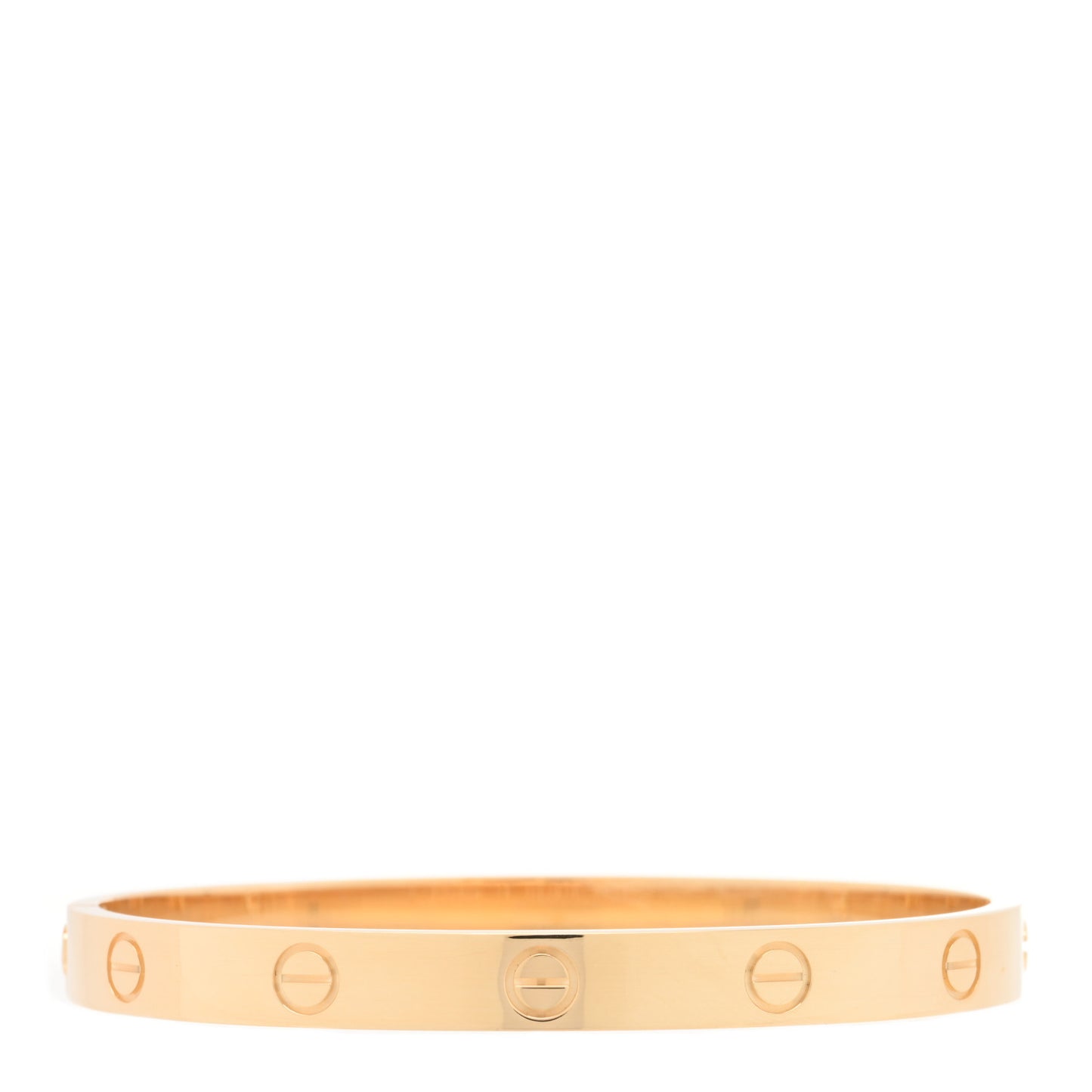 18K Yellow Gold LOVE Bracelet 17
