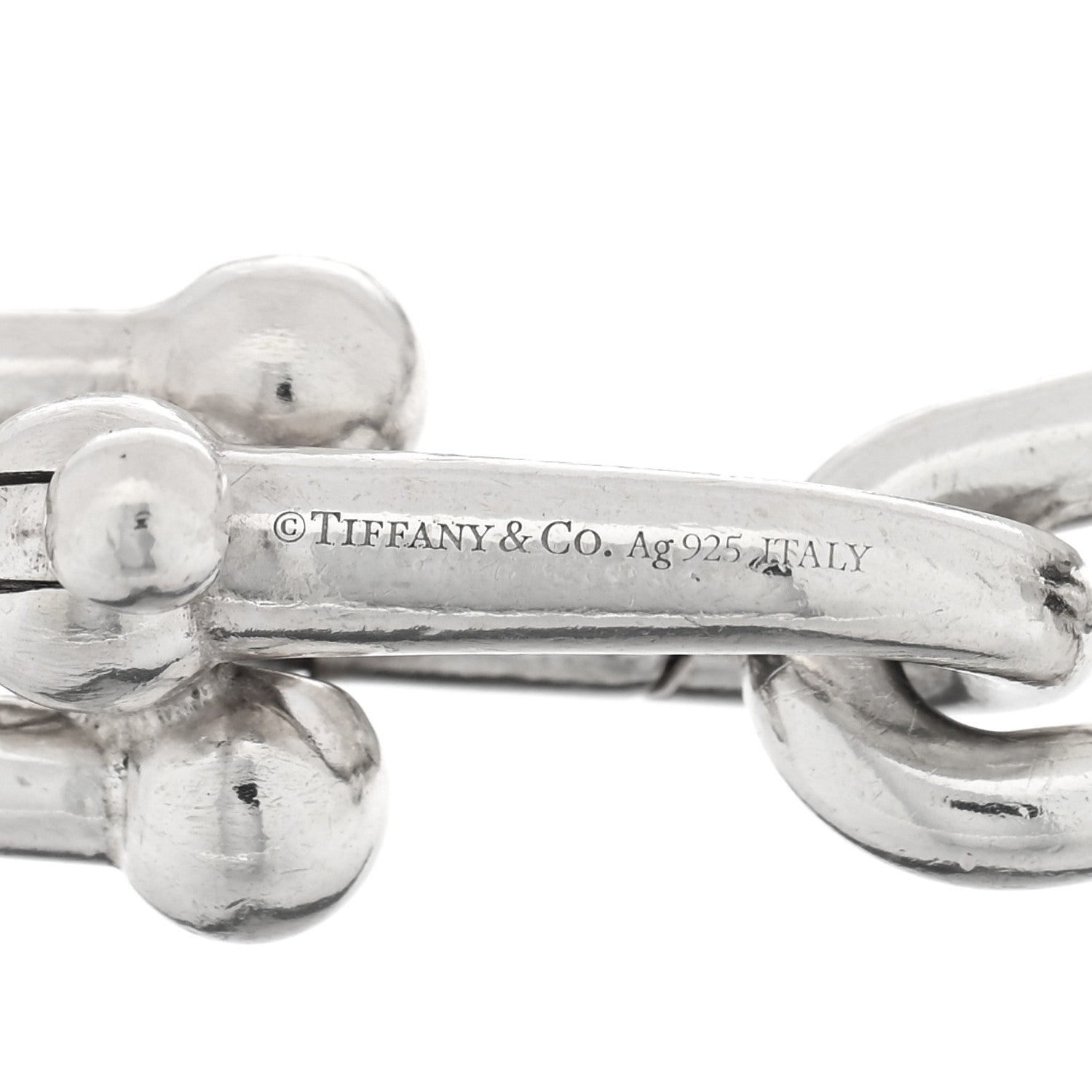 Tiffany Sterling Silver Large HardWear Link Bracelet 3 of 3
