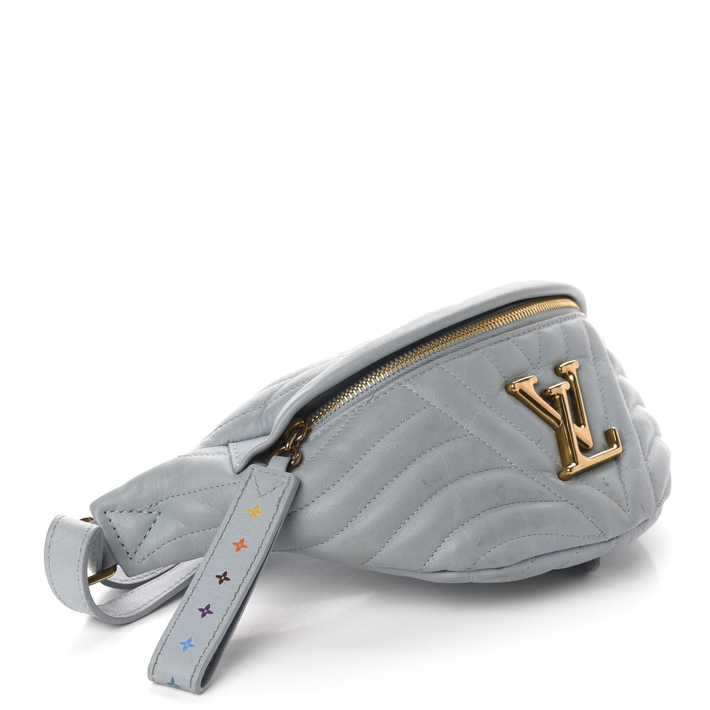 Calfskin New Wave Bumbag Porcelain Blue