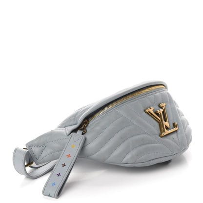 Louis Vuitton Calfskin New Wave Bumbag Porcelain Blue 4 of 12