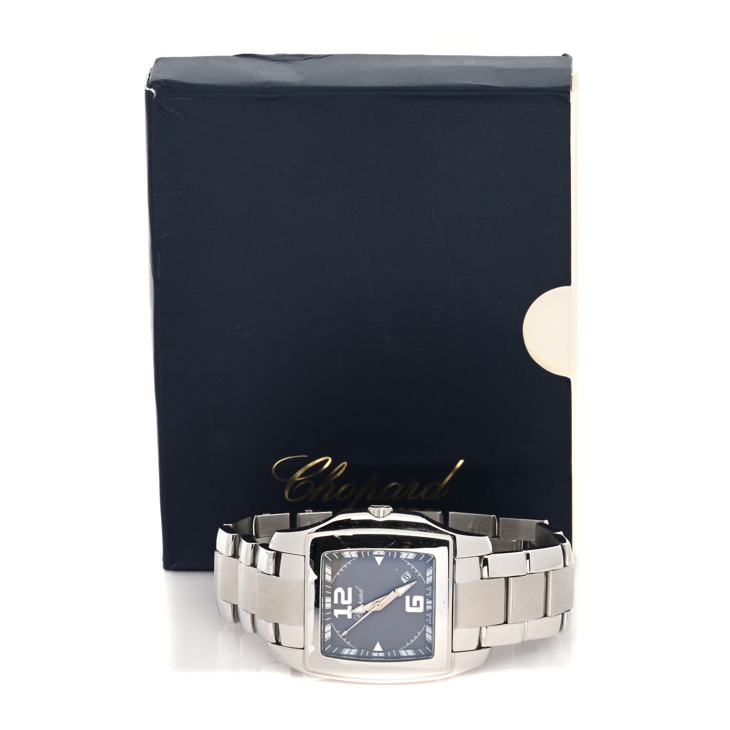 Chopard Stainless Steel 34mm Two O Ten Quartz Watch Grey 5 of 5