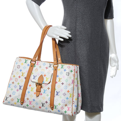 Louis Vuitton Monogram Multicolor Aurelia GM White 2 of 7