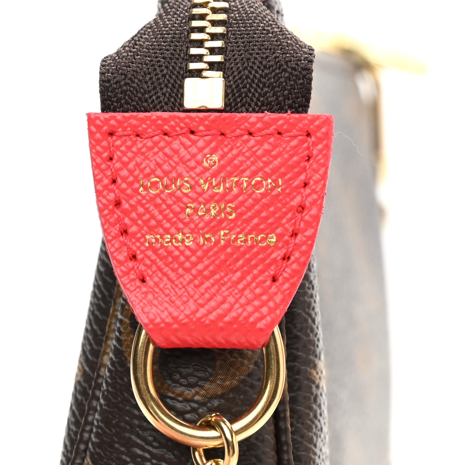 Louis Vuitton Monogram 2021 Christmas Animation London Mini Pochette Accessories Red 6 of 8