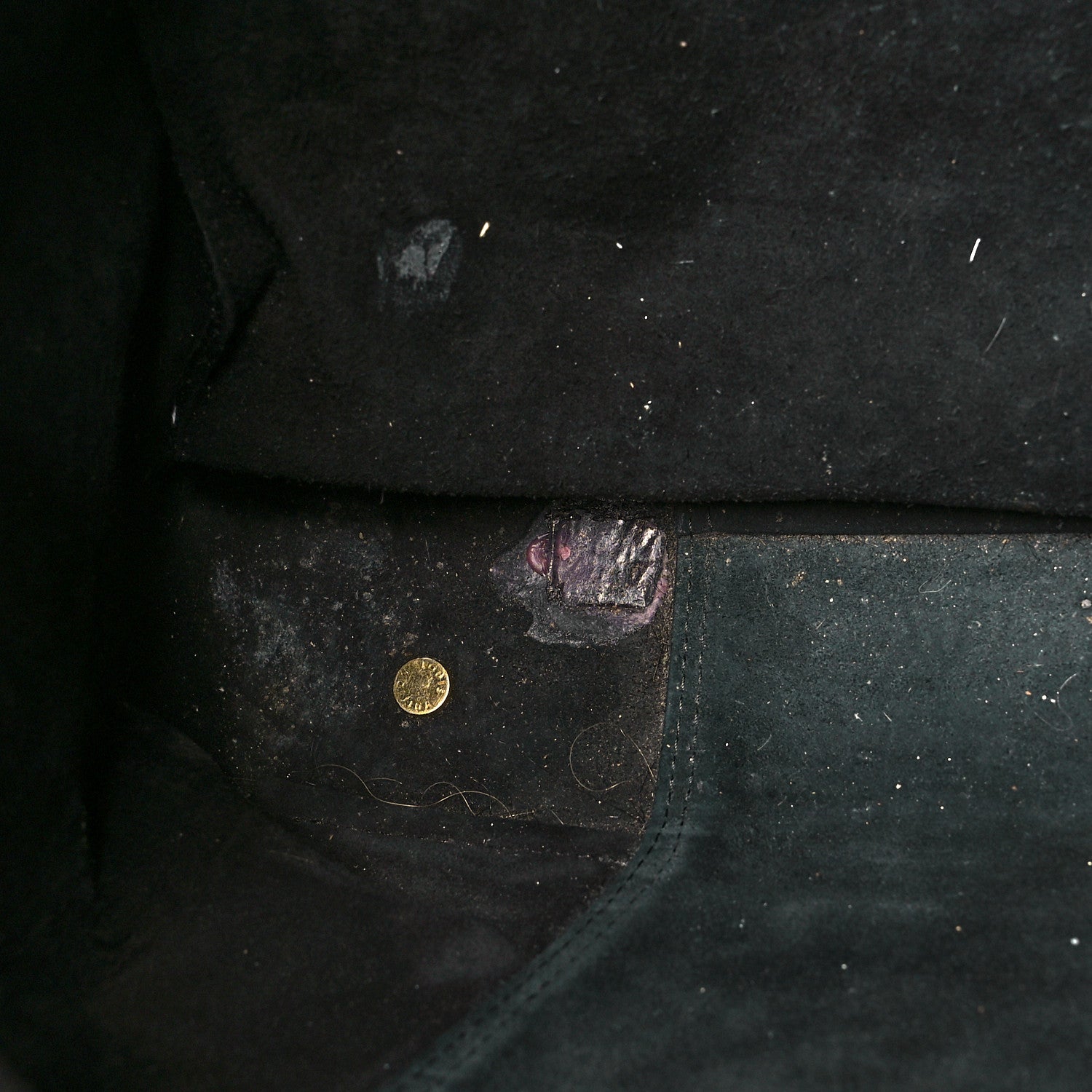 Louis Vuitton Cuir Orfevre Veau Cachemire Tote W GM Black 10 of 19