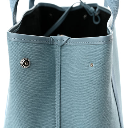 Balenciaga Cotton Canvas Calfskin S Navy Cabas Blue 12 of 12