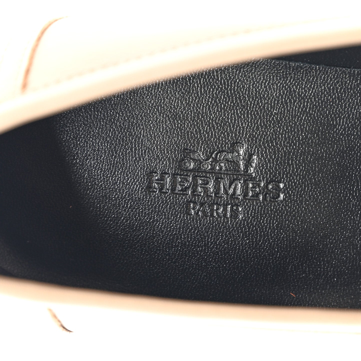 Goatskin Womens Royal Loafers 38 Beige Argile