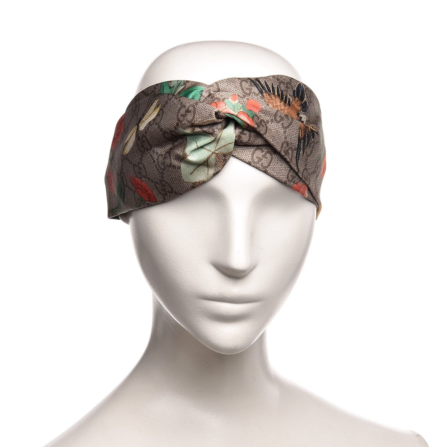 Silk Monogram Tian Print Headband