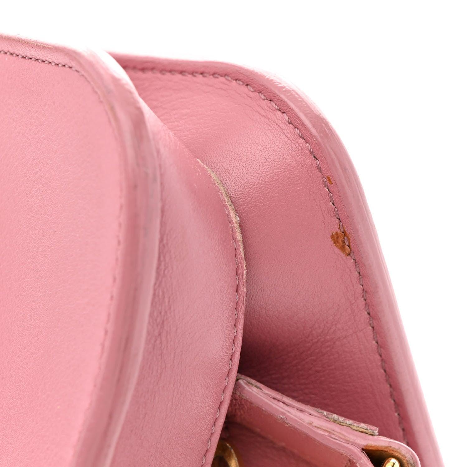 Saint Laurent Smooth Calfskin Small Monogram Cabas Vieux Rose 13 of 15