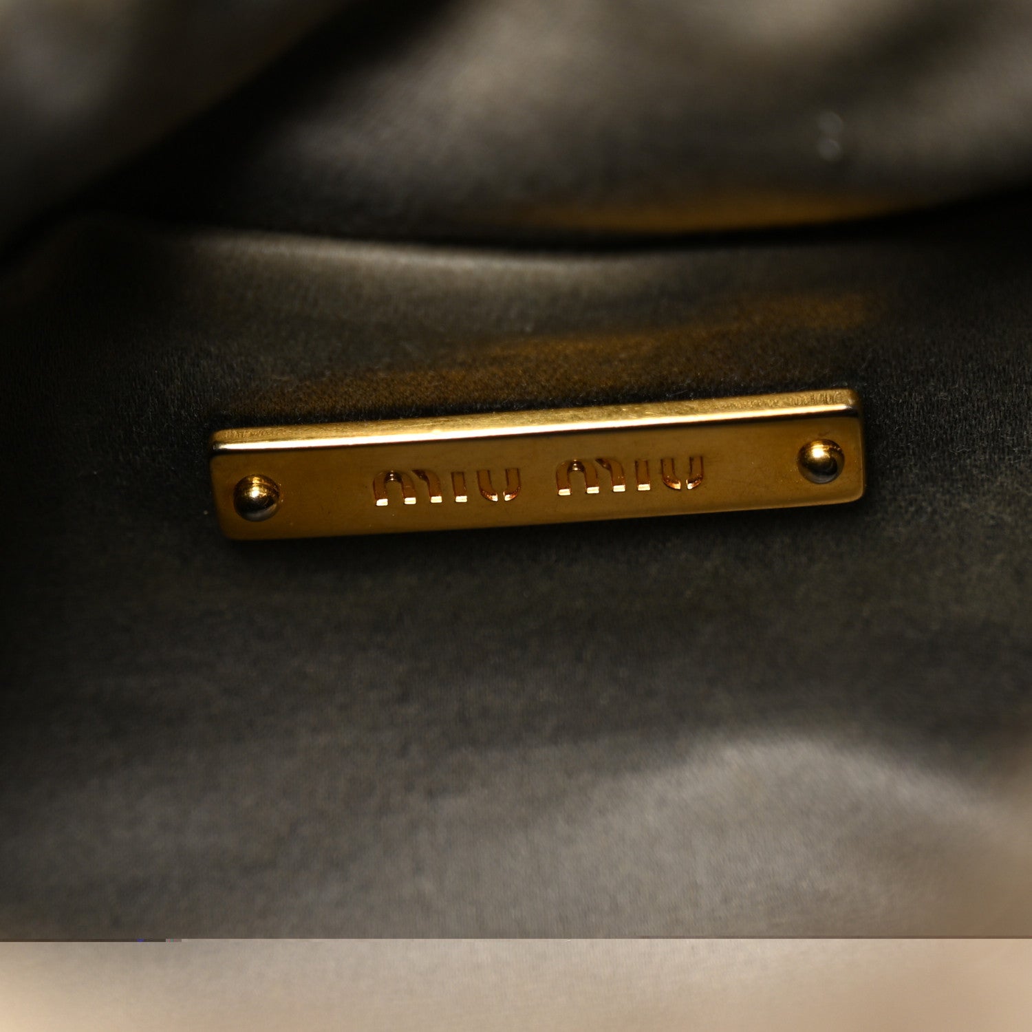 Miu Miu Vitello Shine Contenitori Tracolla Crossbody Clutch Green 6 of 13