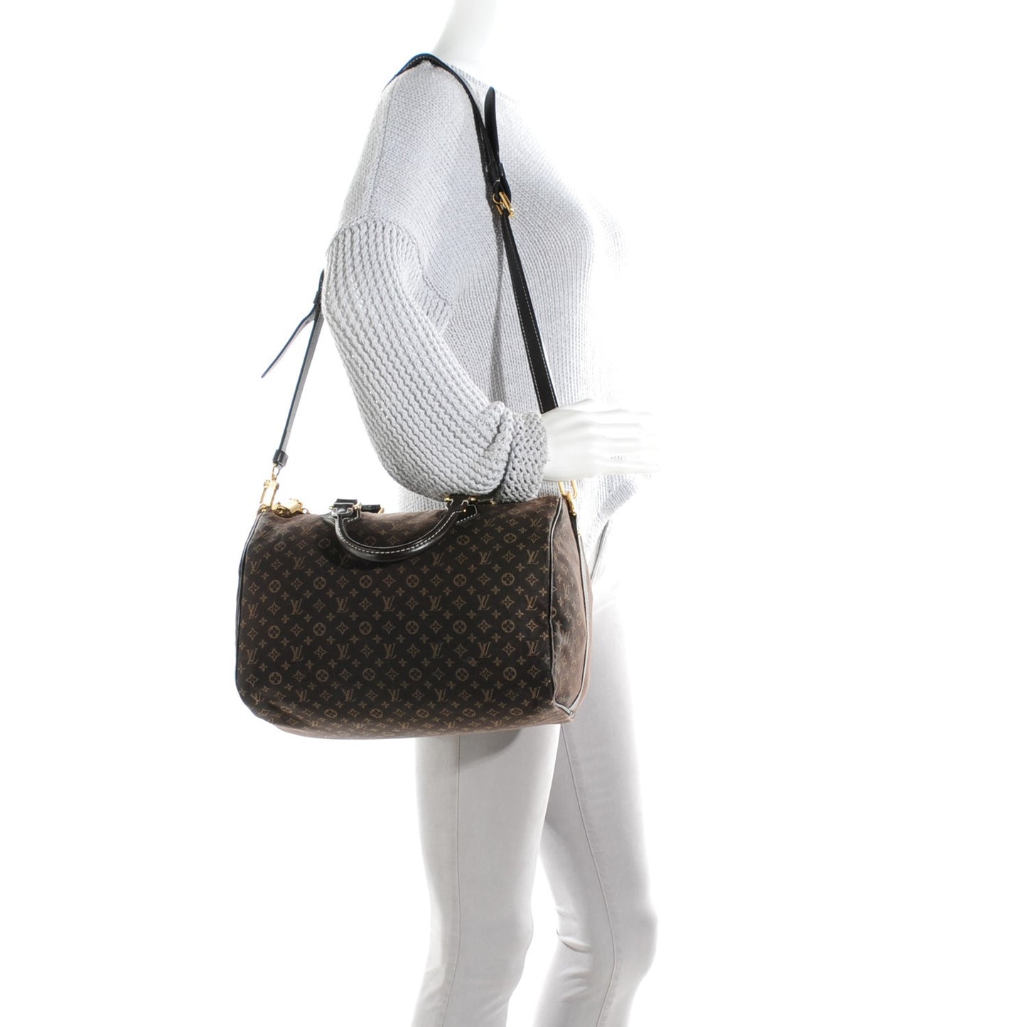 Monogram Idylle Speedy Bandouliere 30 Fusain