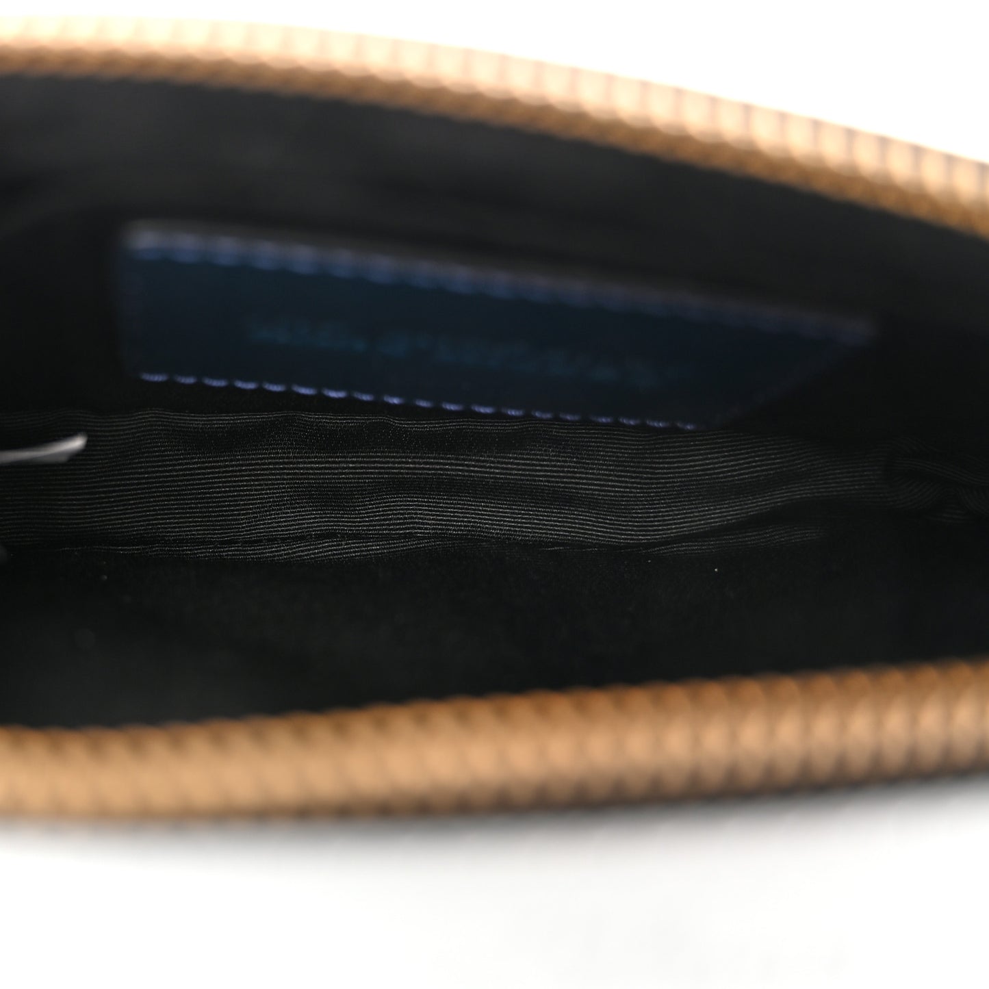 Metallic Saffiano Glitter Small Snapshot Camera Bag Blue Sea