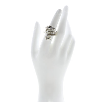 John Hardy Sterling Silver Blue Sapphire Legends Naga Dragon Coil Ring 54 7 2 of 4