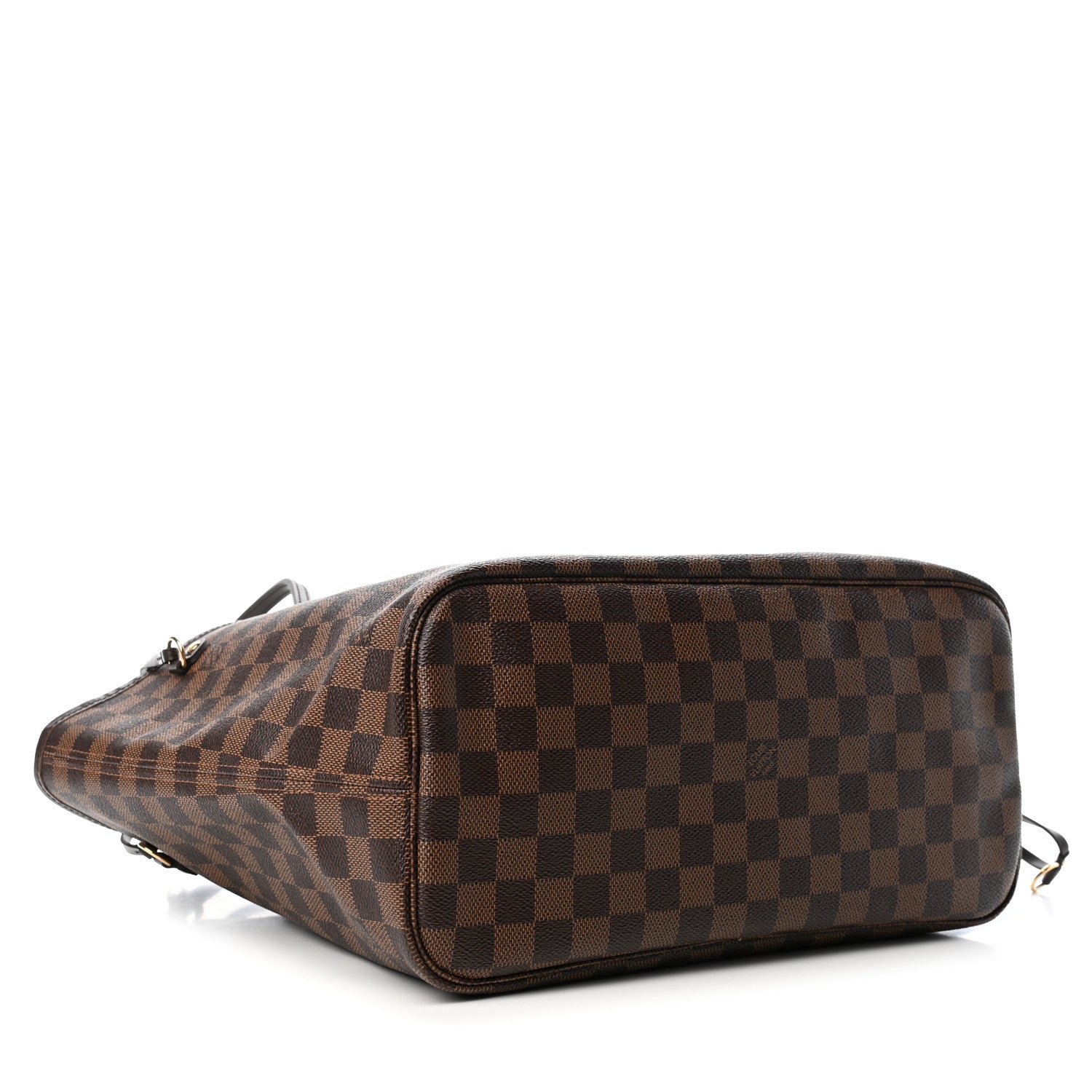 Louis Vuitton Damier Ebene Neo Neverfull MM Rose Ballerine 3 of 4