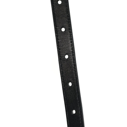 The Row Calfskin Hermine Belt L Black 4 of 4