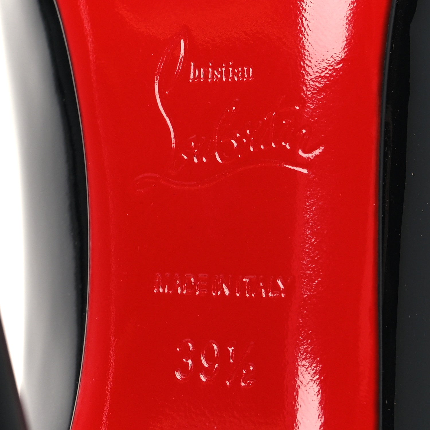 Christian Louboutin Patent So Kate 100 Pumps 39.5 Black 7 of 8