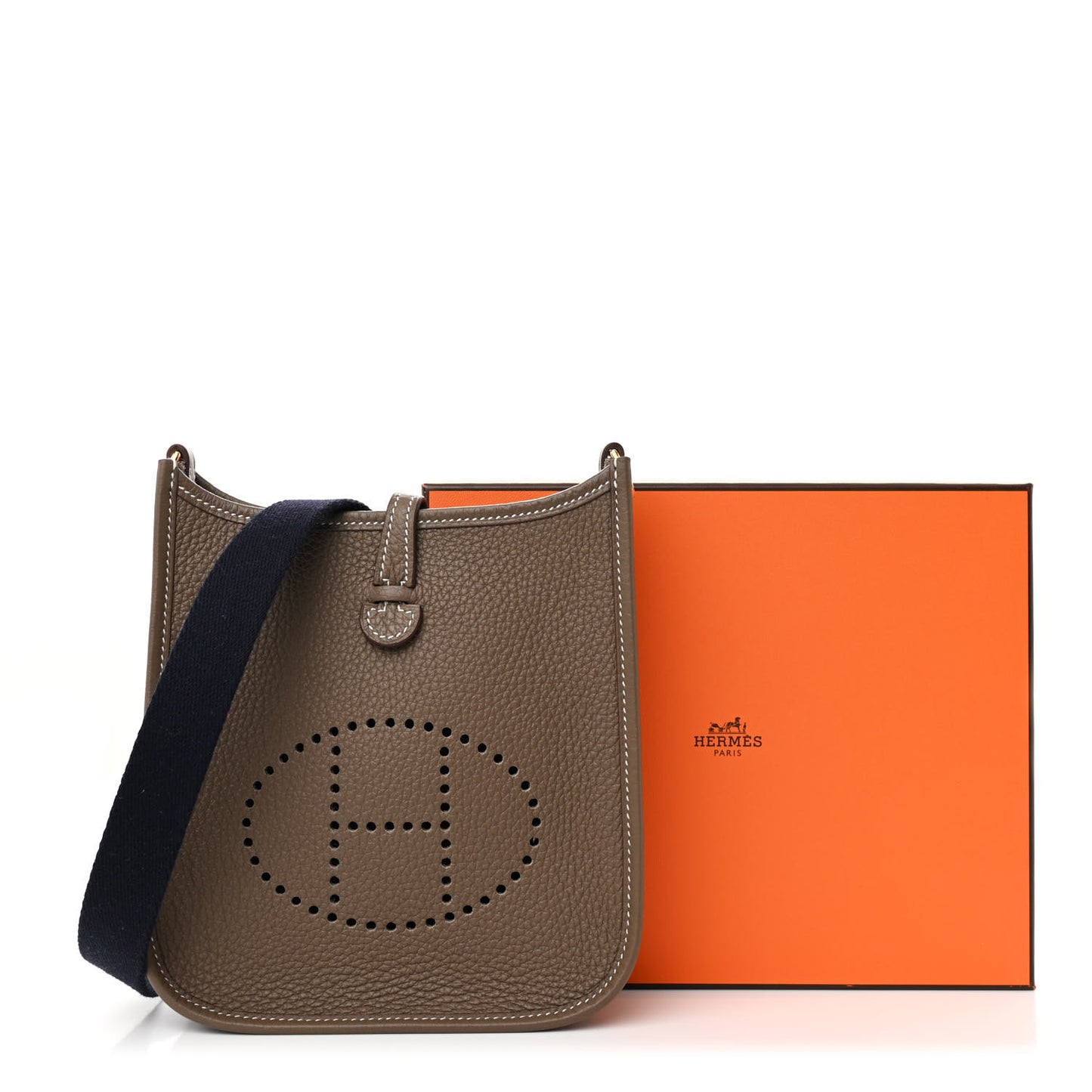 Taurillon Clemence Amazone Evelyne TPM Etoupe Bleu Indigo