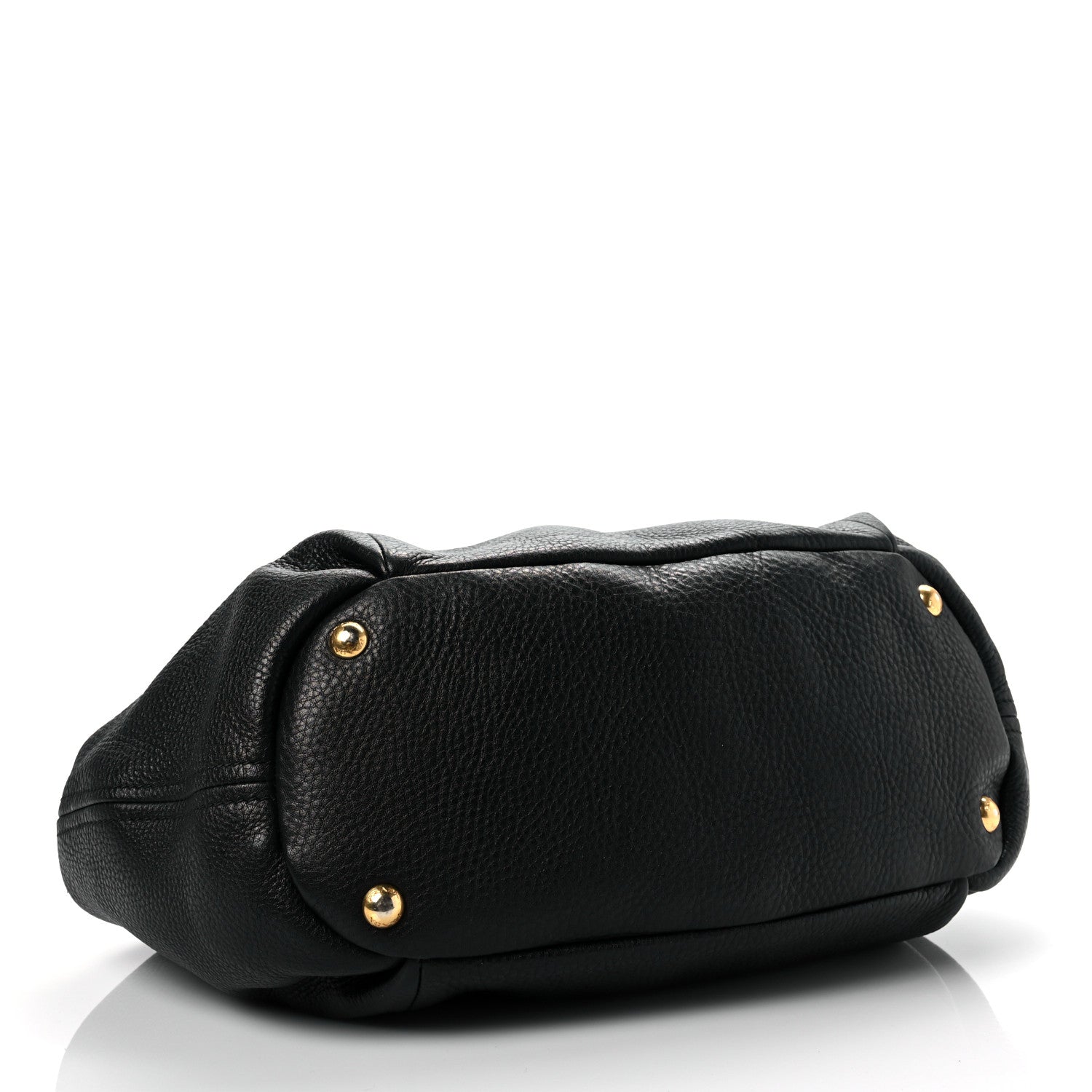 Prada Vitello Daino Shopping Tote Black 3 of 8