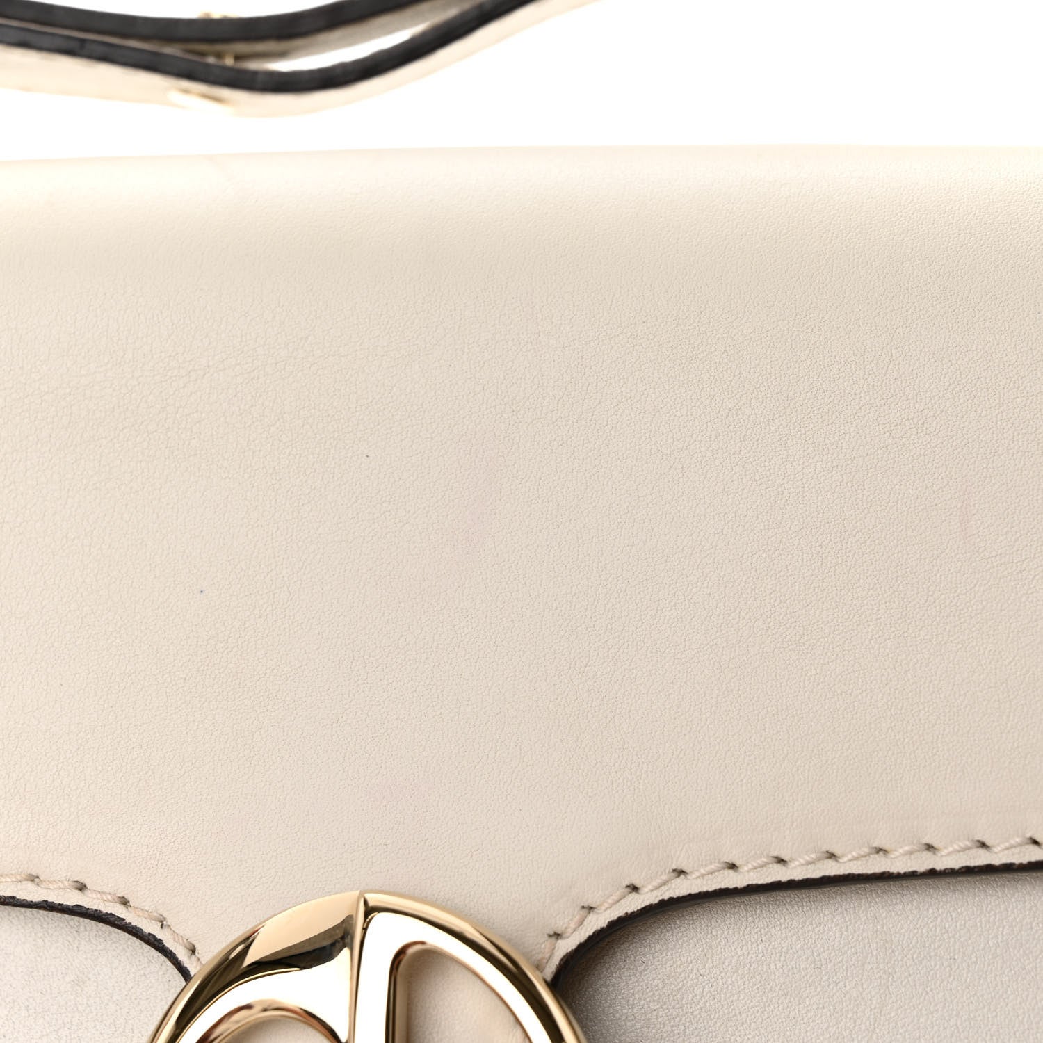 Gucci Calfskin Medium 1973 Shoulder Flap Bag Ivory 11 of 16