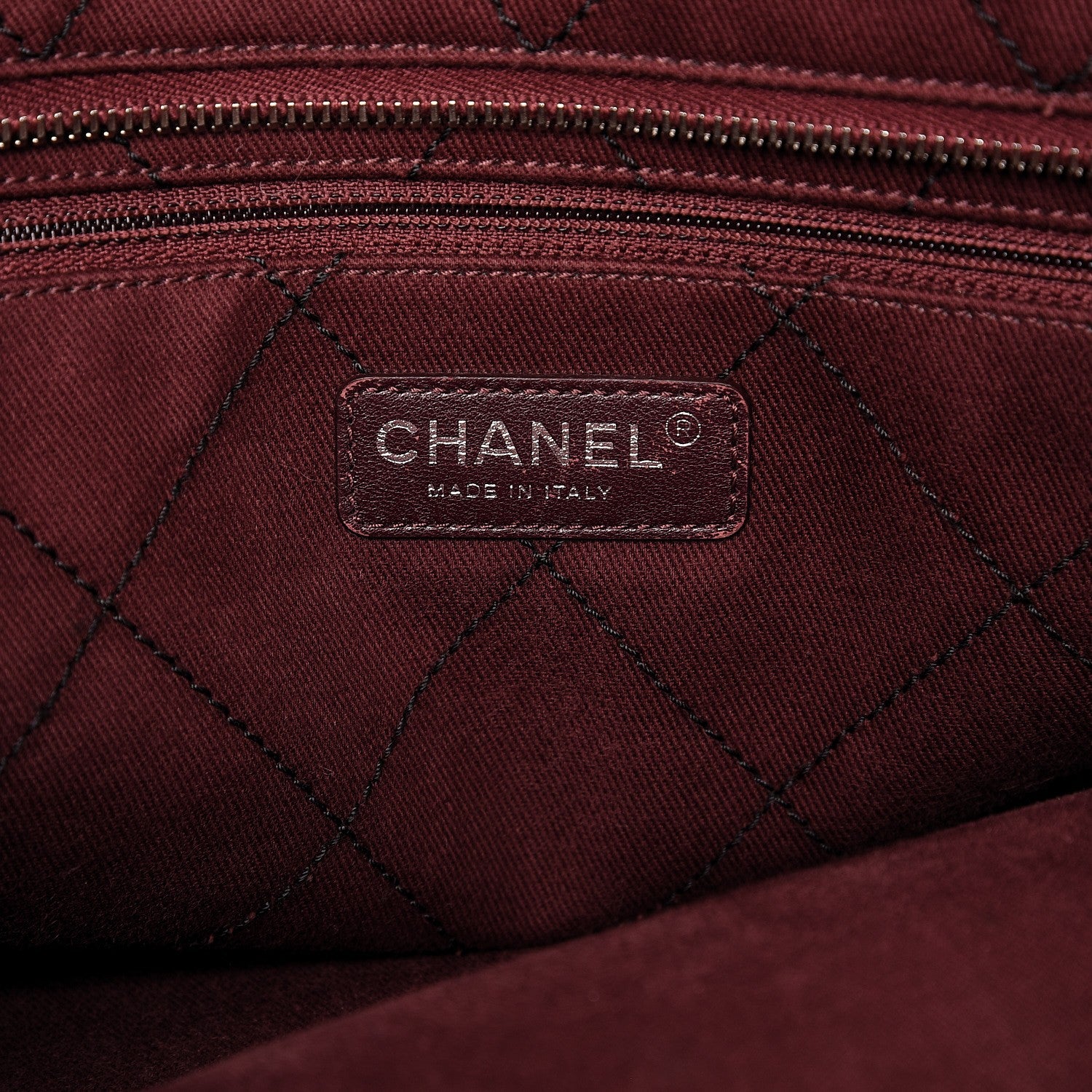Chanel Grained Calfskin Quilted Large Daily Shopping Tote Black 7 of 14