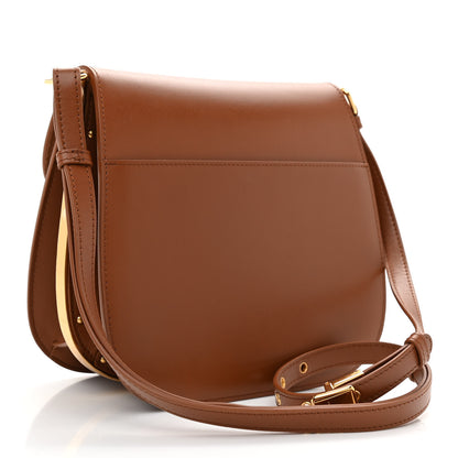 Christian Dior Box Calfskin Medium Bobby Frame Flap Cognac 3 of 9
