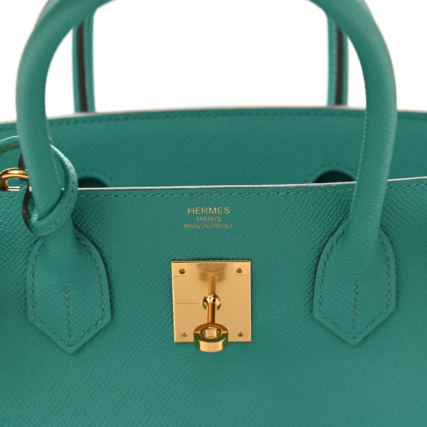 Epsom Birkin 30 Vert Verone