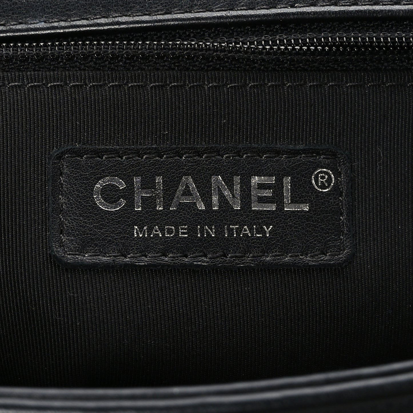 Lambskin Quilted New Medium Boy Flap Black