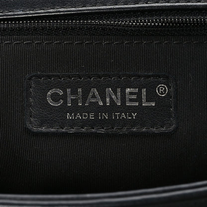 Chanel Lambskin Quilted New Medium Boy Flap Black 6 of 9