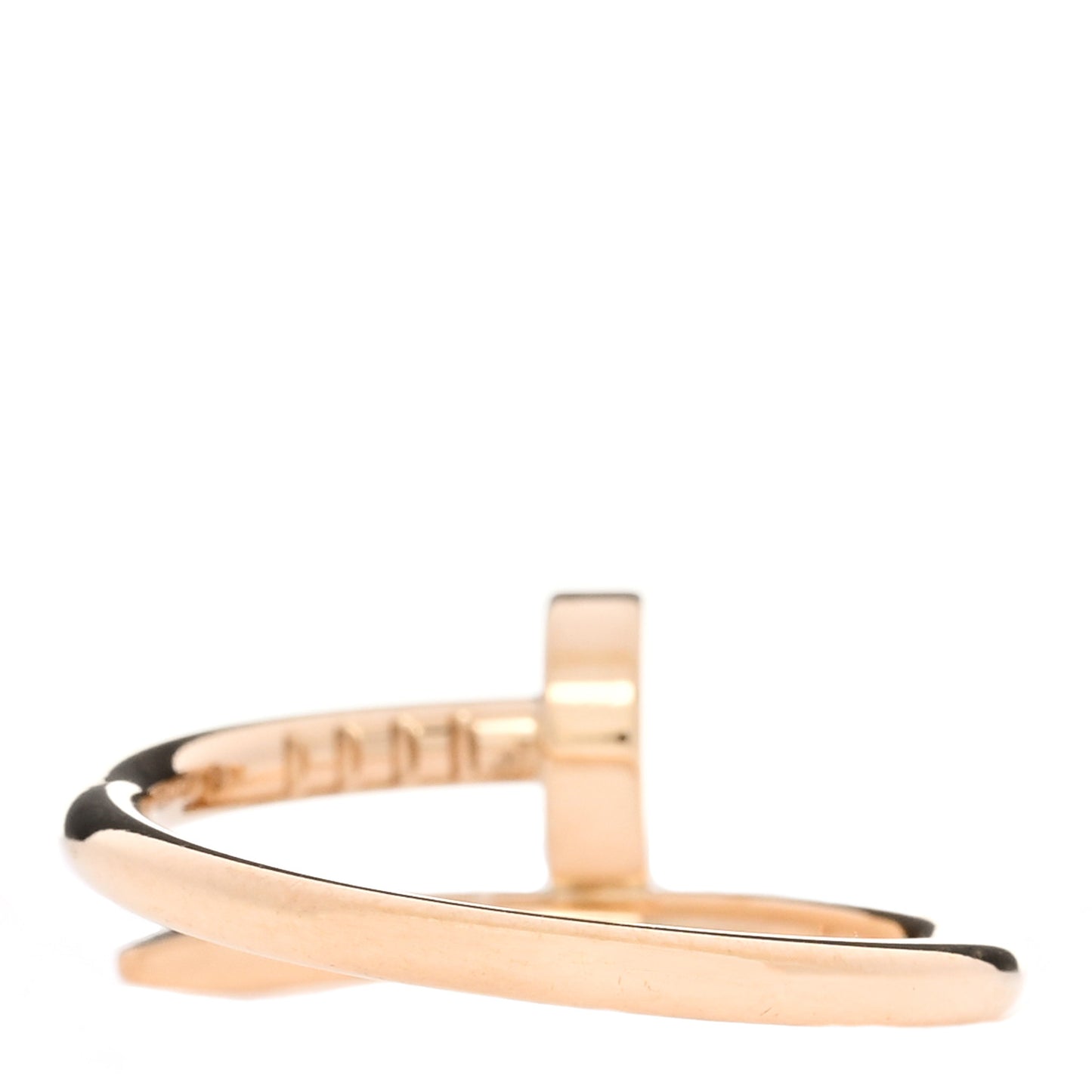 18K Yellow Gold Small Juste Un Clou Ring 46 3.75