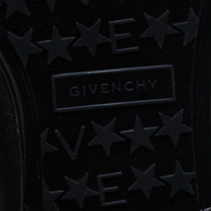 Givenchy Knit Rubber Storm Over The Knee Boots 35 Silver Gold 6 of 7