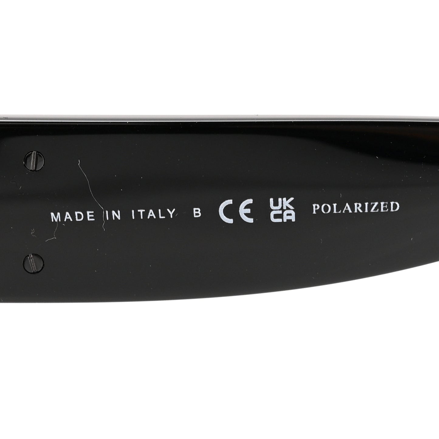 Acetate Rectangle Sunglasses 5554-A Black
