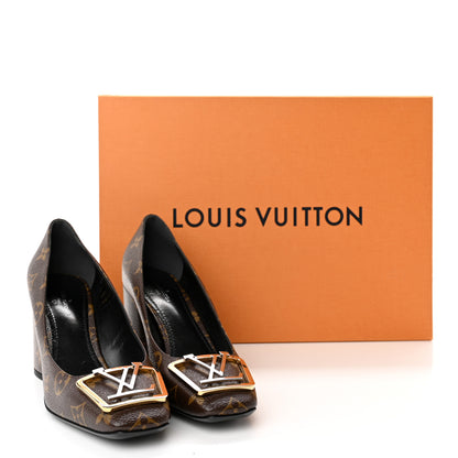 Louis Vuitton Monogram Madeleine Pumps 38.5 9 of 9
