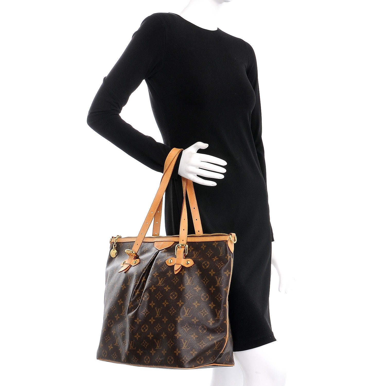 Louis Vuitton Monogram Palermo GM 3 of 9