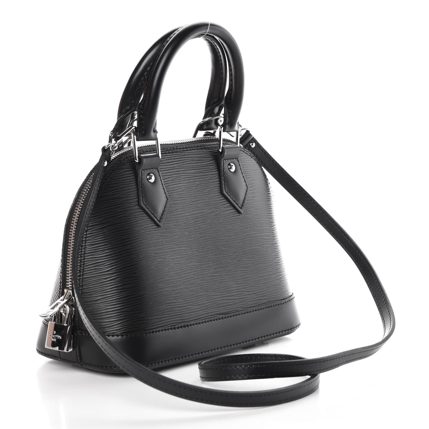 Louis Vuitton Epi Alma BB Black 3 of 7