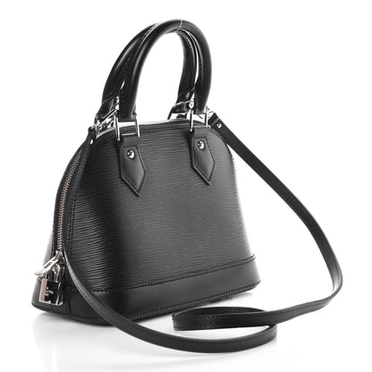 Louis Vuitton Epi Alma BB Black 3 of 7