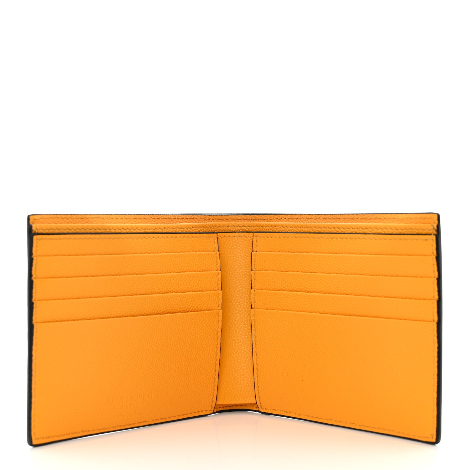 Saint Laurent Grain De Poudre Paris East West Wallet Yellow 5 of 7
