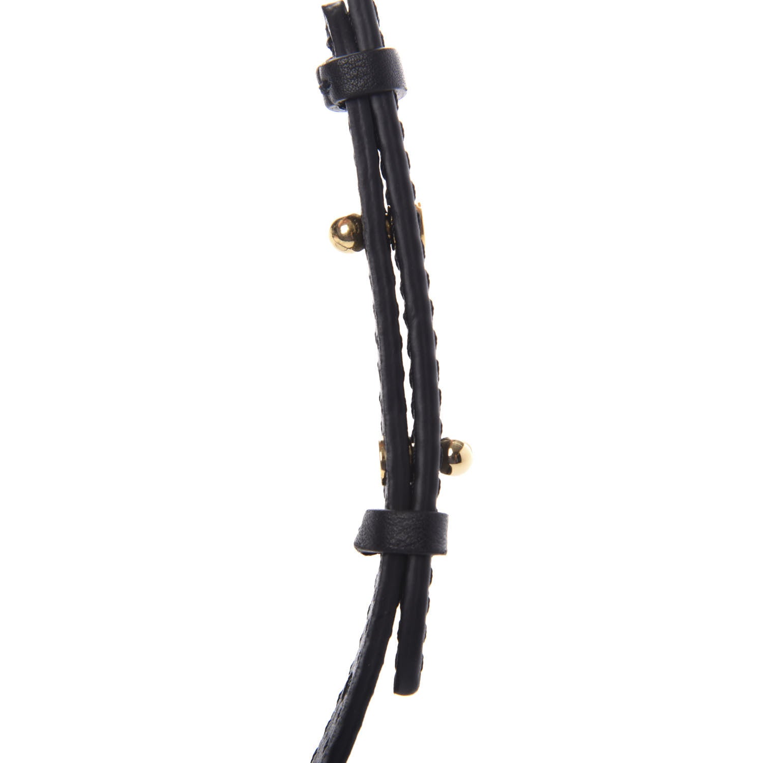 Louis Vuitton Calfskin Palm Springs Backpack Mini Straps Black 4 of 5