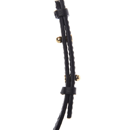 Louis Vuitton Calfskin Palm Springs Backpack Mini Straps Black 4 of 5