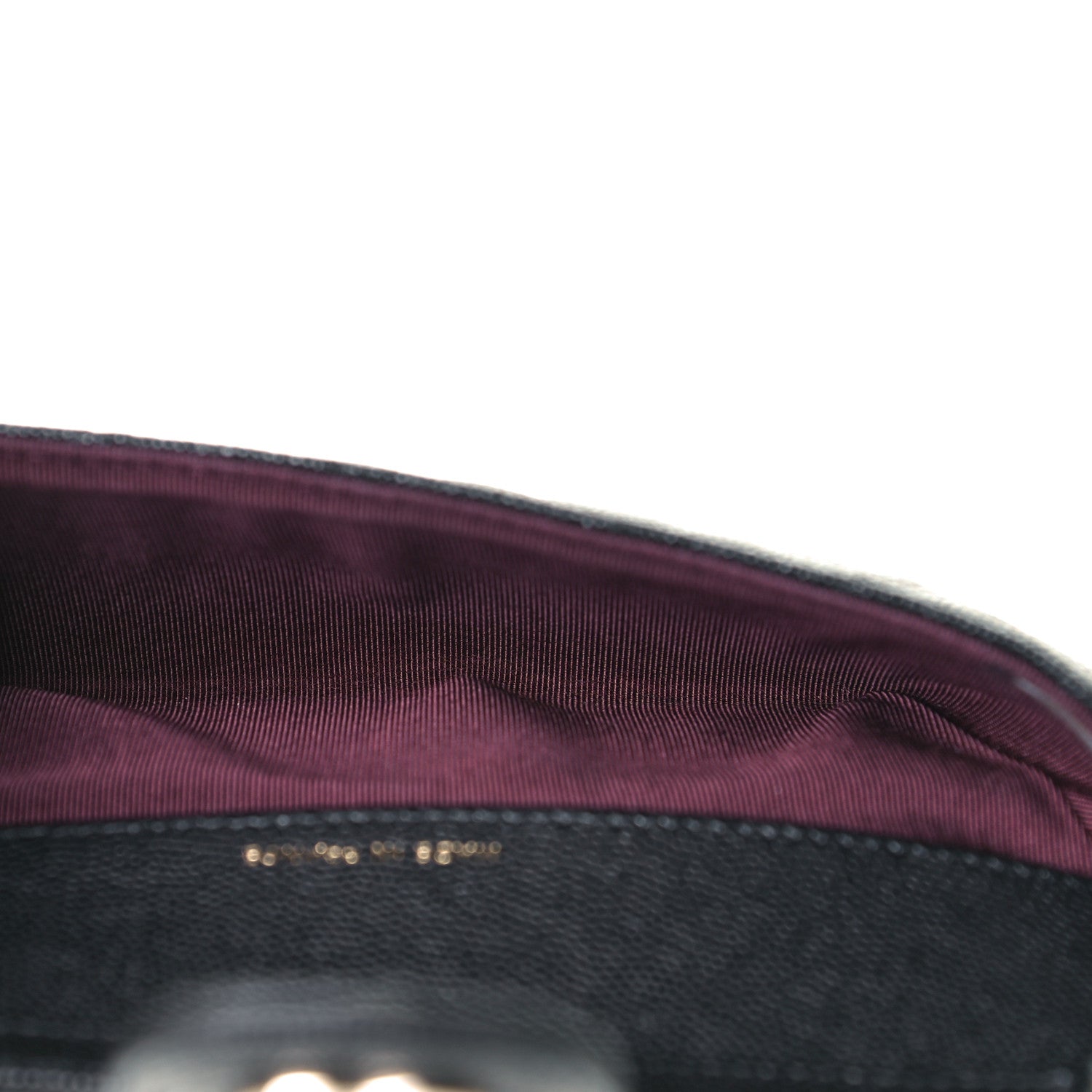 Chanel Caviar Quilted Glasses Case With Chain Black 4 of 8