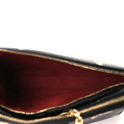Louis Vuitton Empreinte Monogram Giant Multi Pochette Accessories Black Beige 5 of 9