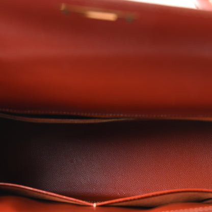 Hermes Box Kelly Sellier 32 Brique 5 of 10