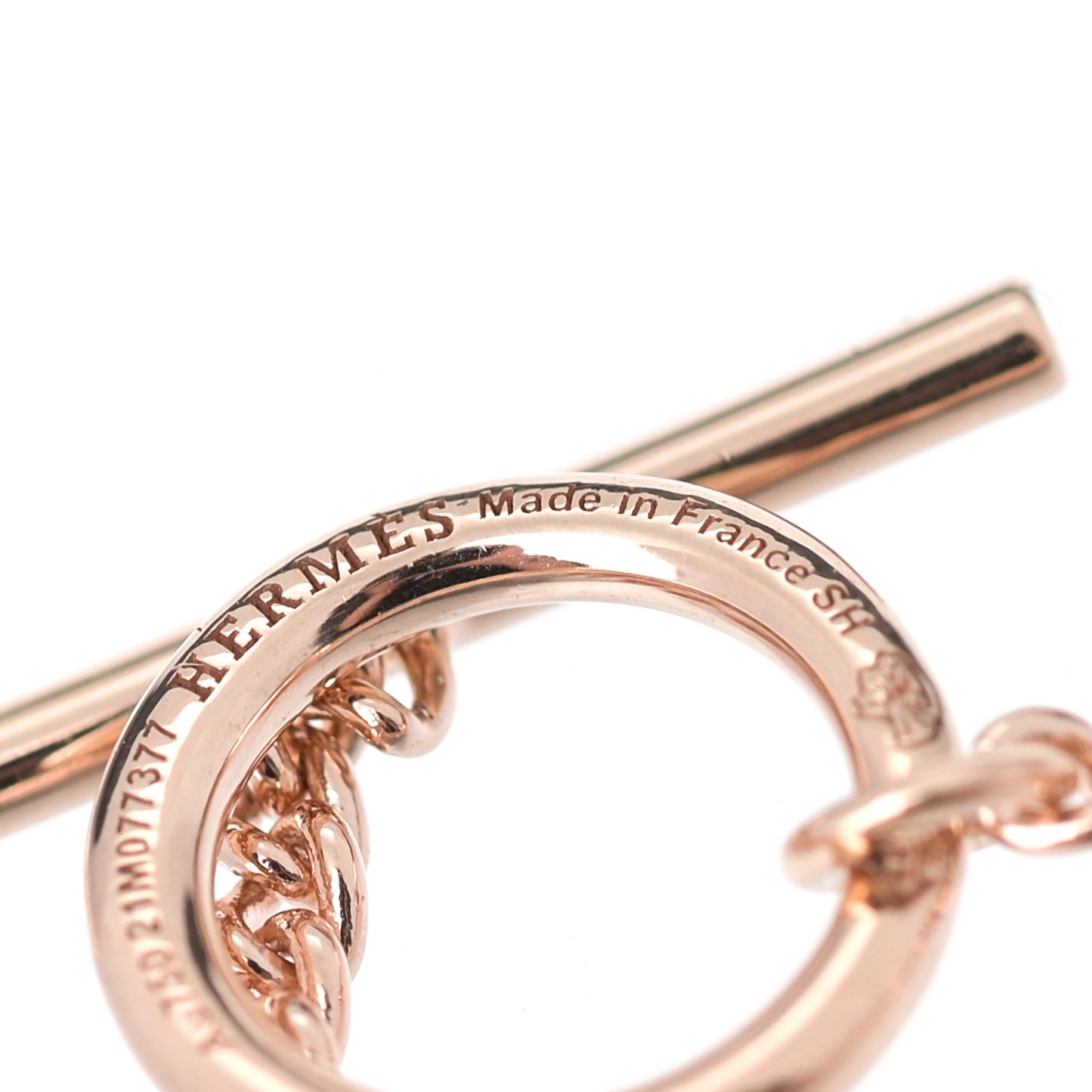 18K Rose Gold Small Echappee Bracelet SH