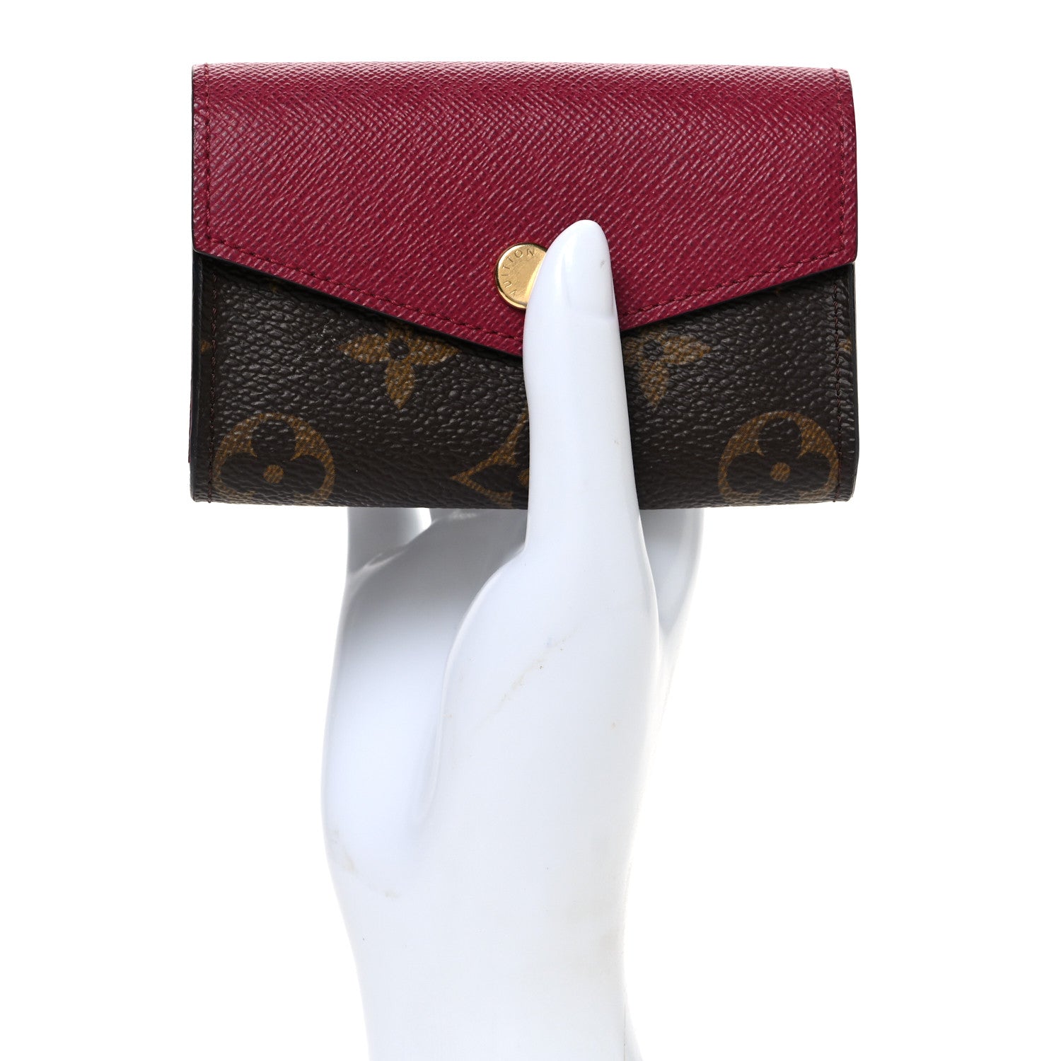 Louis Vuitton Monogram Sarah Multicartes Fuchsia 2 of 7