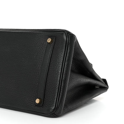 Hermes Fjord Birkin 35 Black 10 of 12