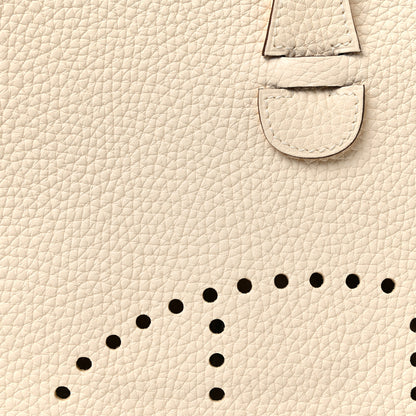 Hermes Taurillon Clemence Evelyne III PM Nata 7 of 11