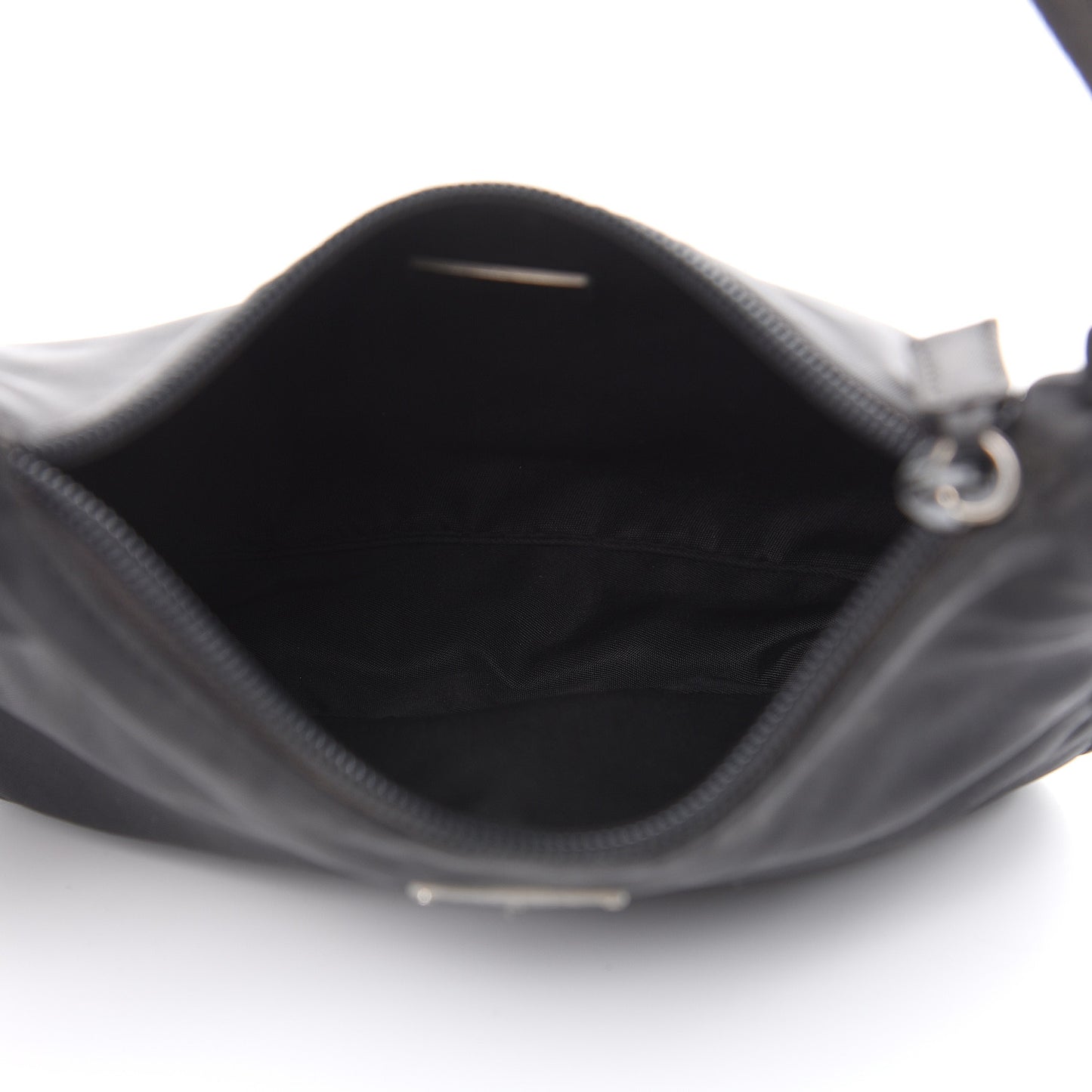 Tessuto Nylon Hobo Black