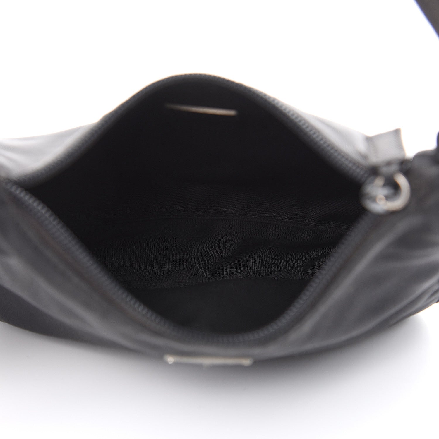 Prada Tessuto Nylon Hobo Black 5 of 16