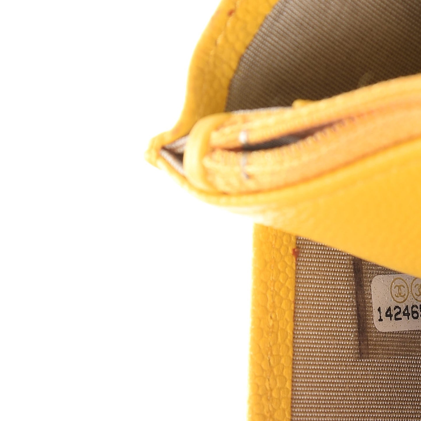 Caviar Sevruga Wallet on Chain WOC Yellow