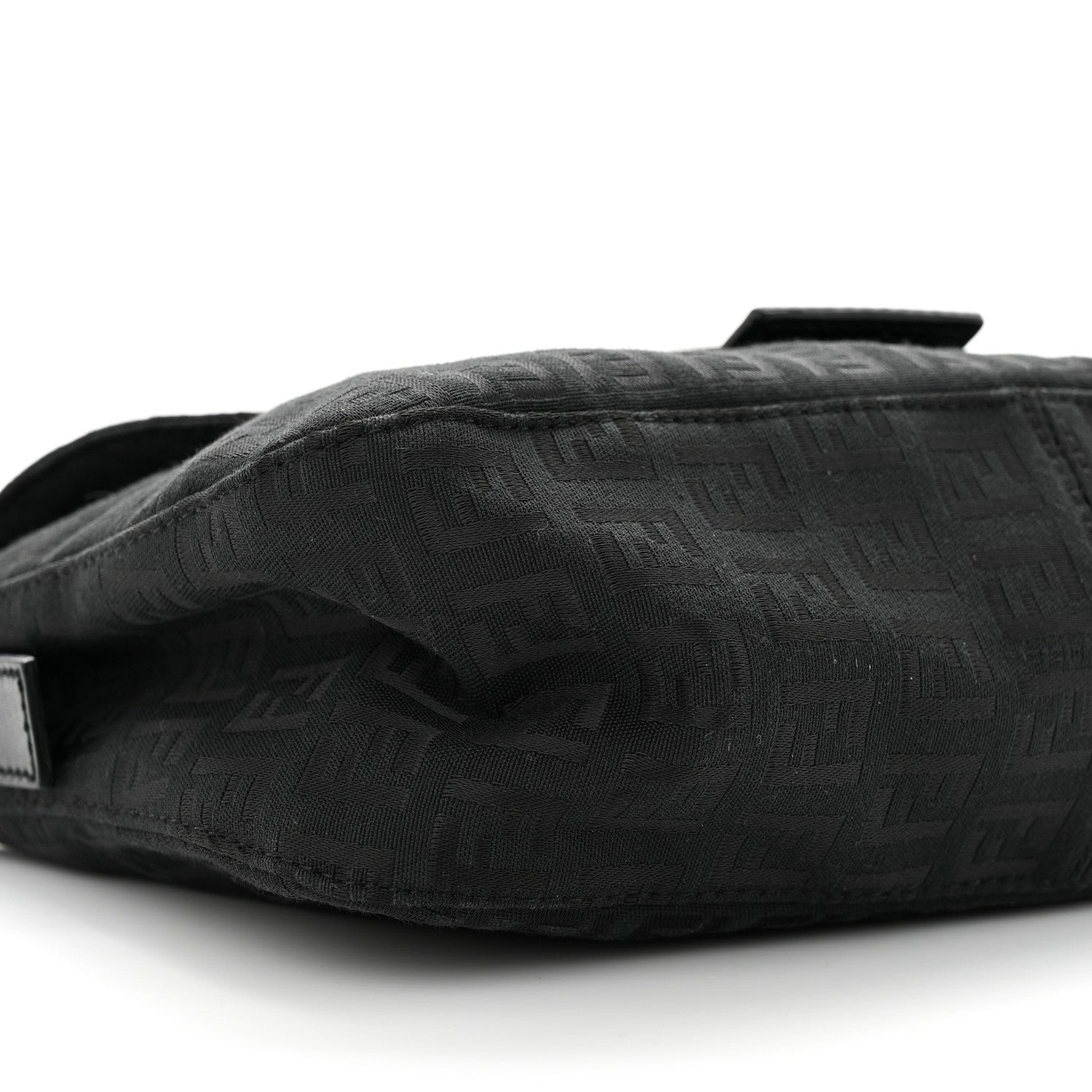 Fendi Zucchino Baguette Black 8 of 9
