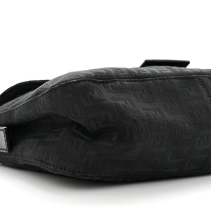 Fendi Zucchino Baguette Black 8 of 9