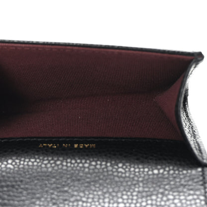 Chanel Caviar Quilted Flap Card Holder Wallet Black 5 of 9
